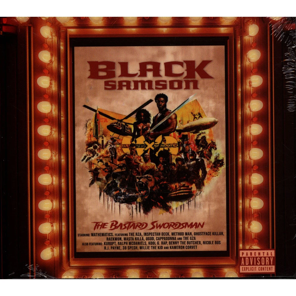 Wu-Tang & Mathematics - Black Samson, The Bastard Swordsman - CD