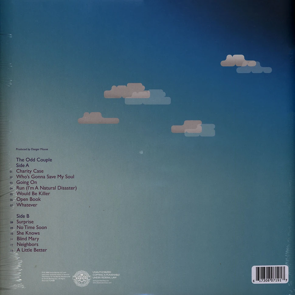 Gnarls Barkley - The Odd Couple - Vinyl LP - 2008 - US - Reissue | HHV