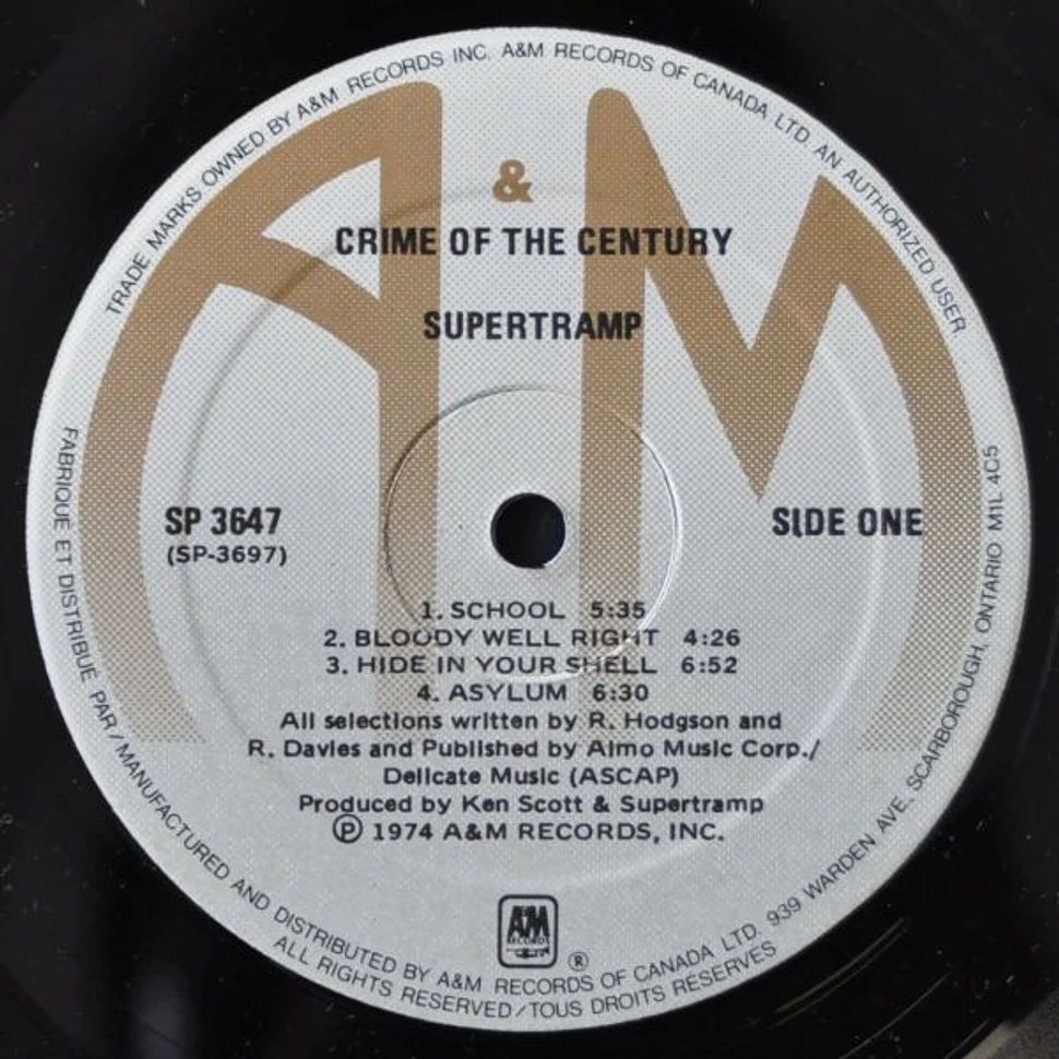 Supertramp - Crime Of The Century