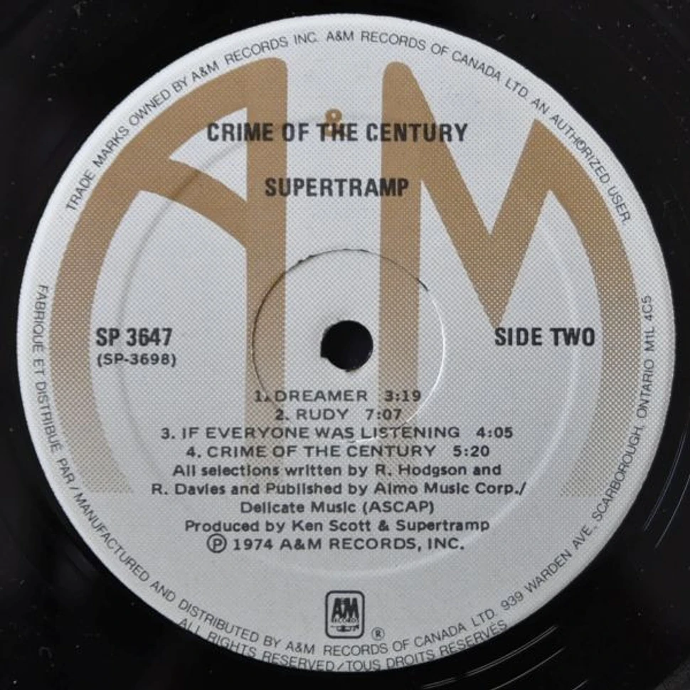 Supertramp - Crime Of The Century