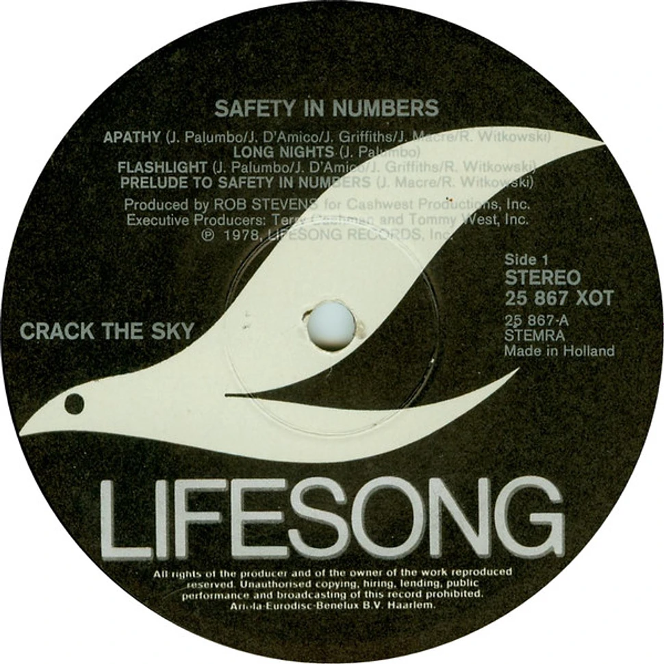 Crack The Sky - Safety In Numbers