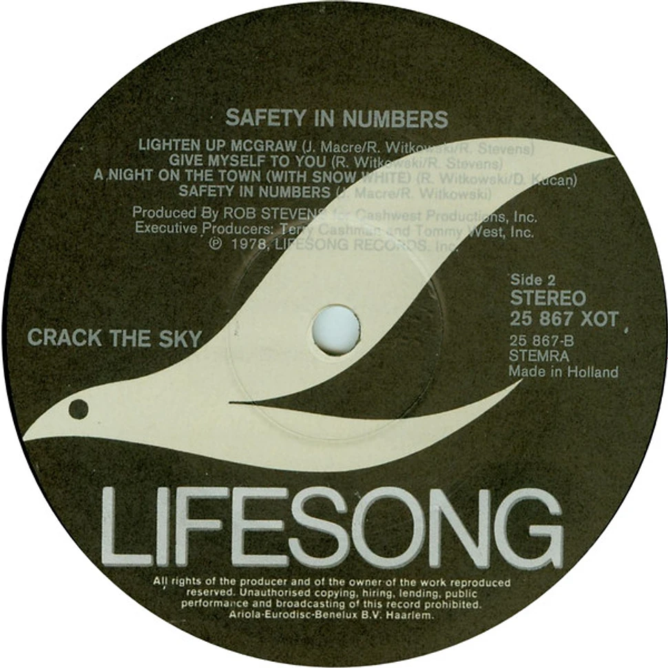 Crack The Sky - Safety In Numbers