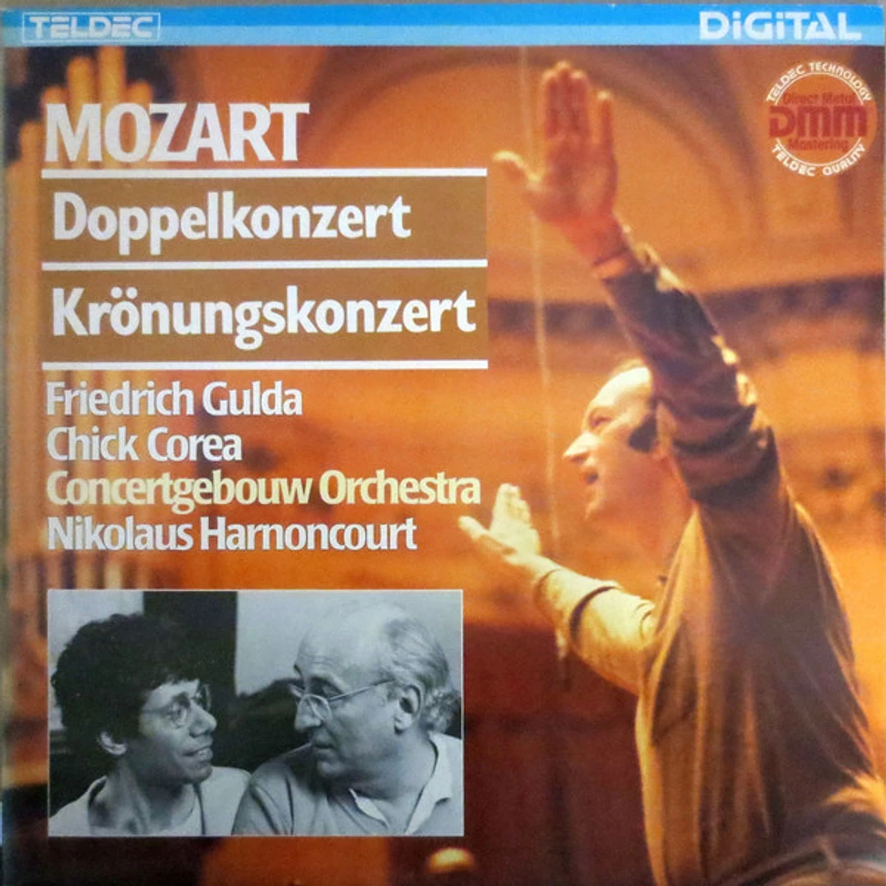 Wolfgang Amadeus Mozart, Friedrich Gulda, Chick Corea, Concertgebouworkest, Nikolaus Harnoncourt - Doppelkonzert, Krönungskonzert