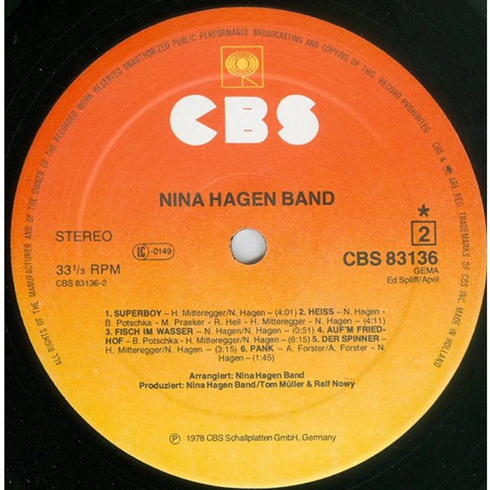 Nina Hagen Band - Nina Hagen Band