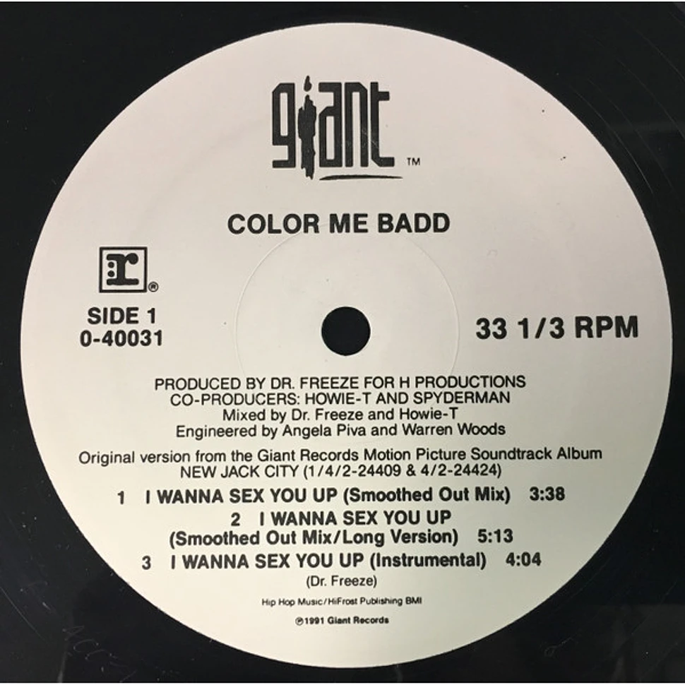 Color Me Badd - I Wanna Sex You Up