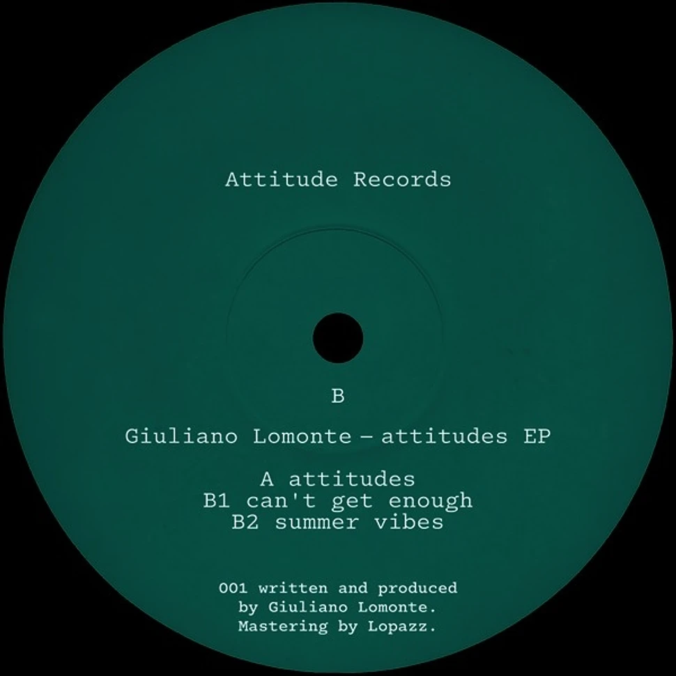 Giuliano Lomonte - Attitudes