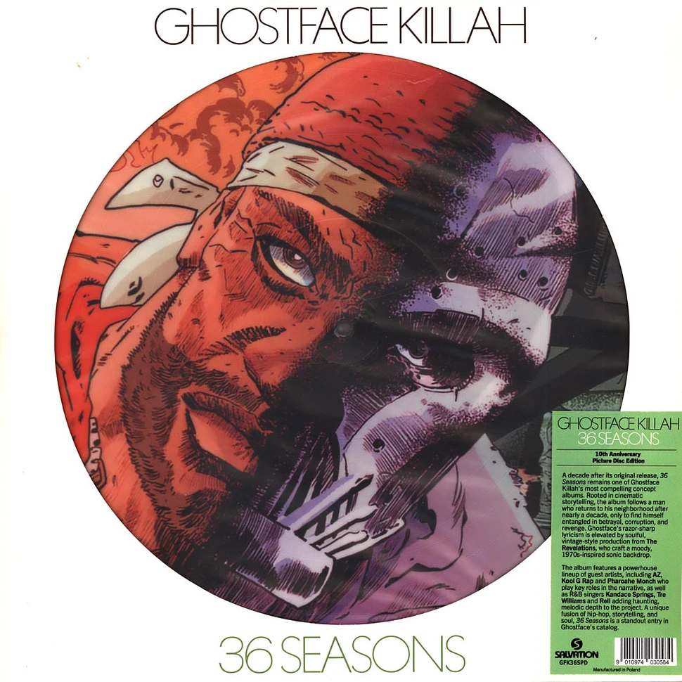 Ghostface Killah - 36 Seasons 10th Anniversary Edition Picture Disc