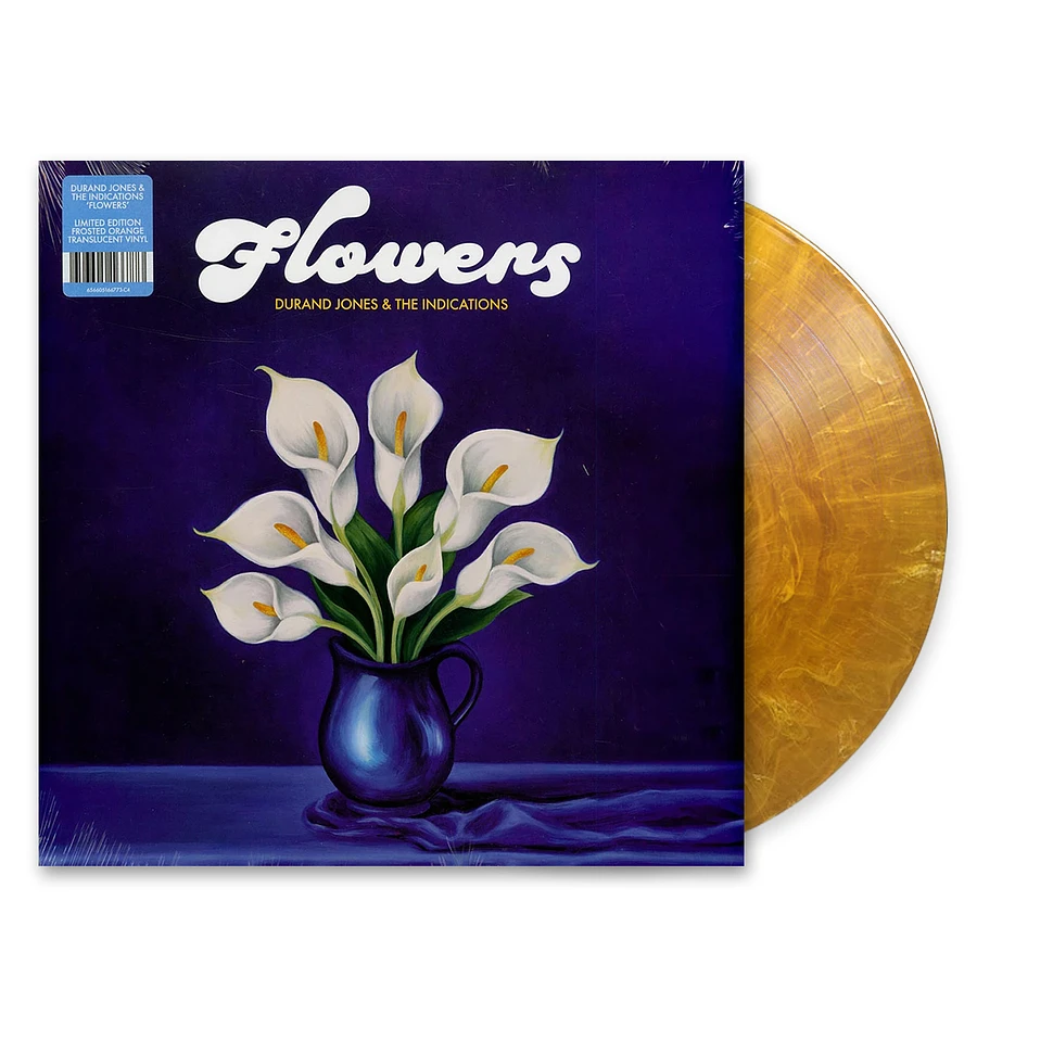 Durand Jones & The Indications - Flowers HHV Exclusive Frosted Orange Vinyl Edition