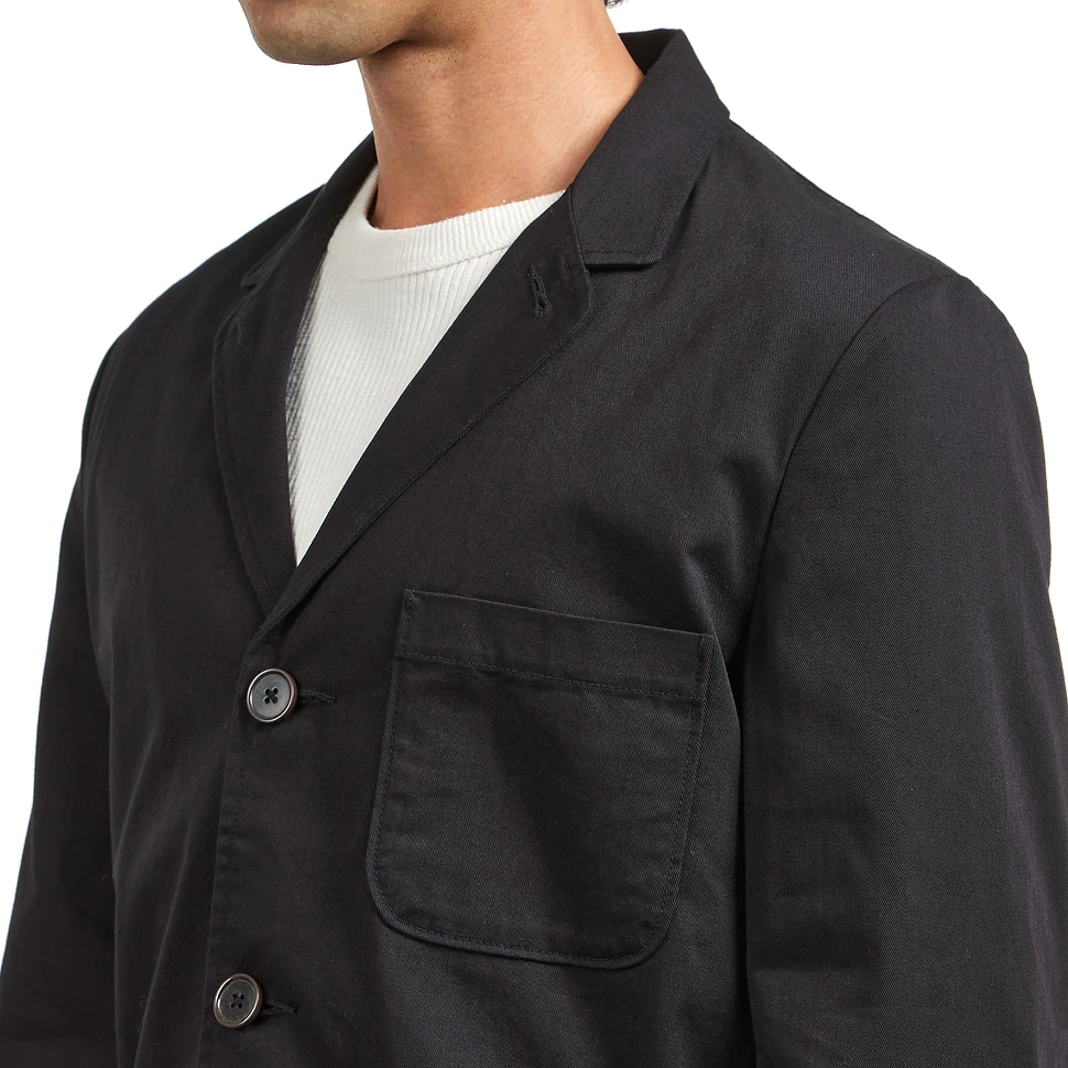 Universal Works Three Button Universal Works - Three Button Jacket (Black) | HHV