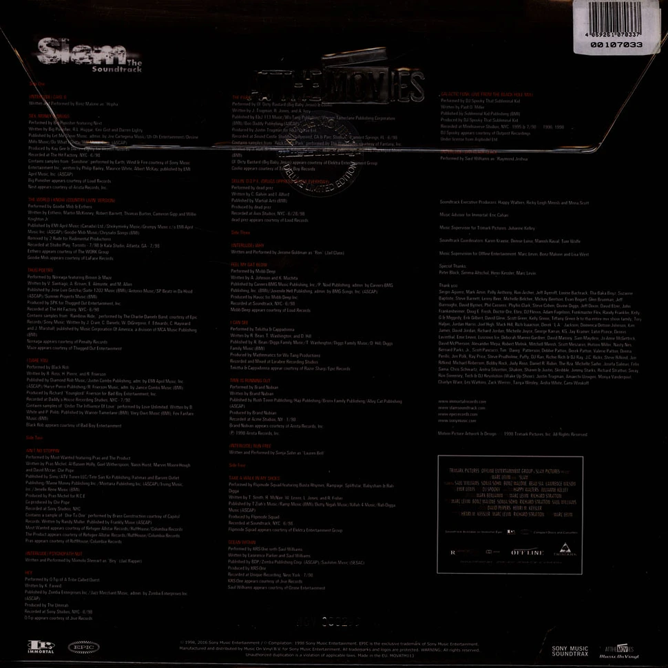 V.A. - OST Slam: The Limited Red Vinyl Edition