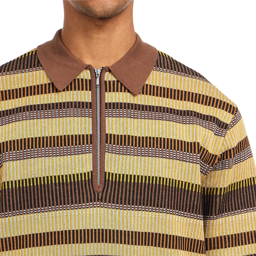 Beams Plus - Half Zip Knit Polo
