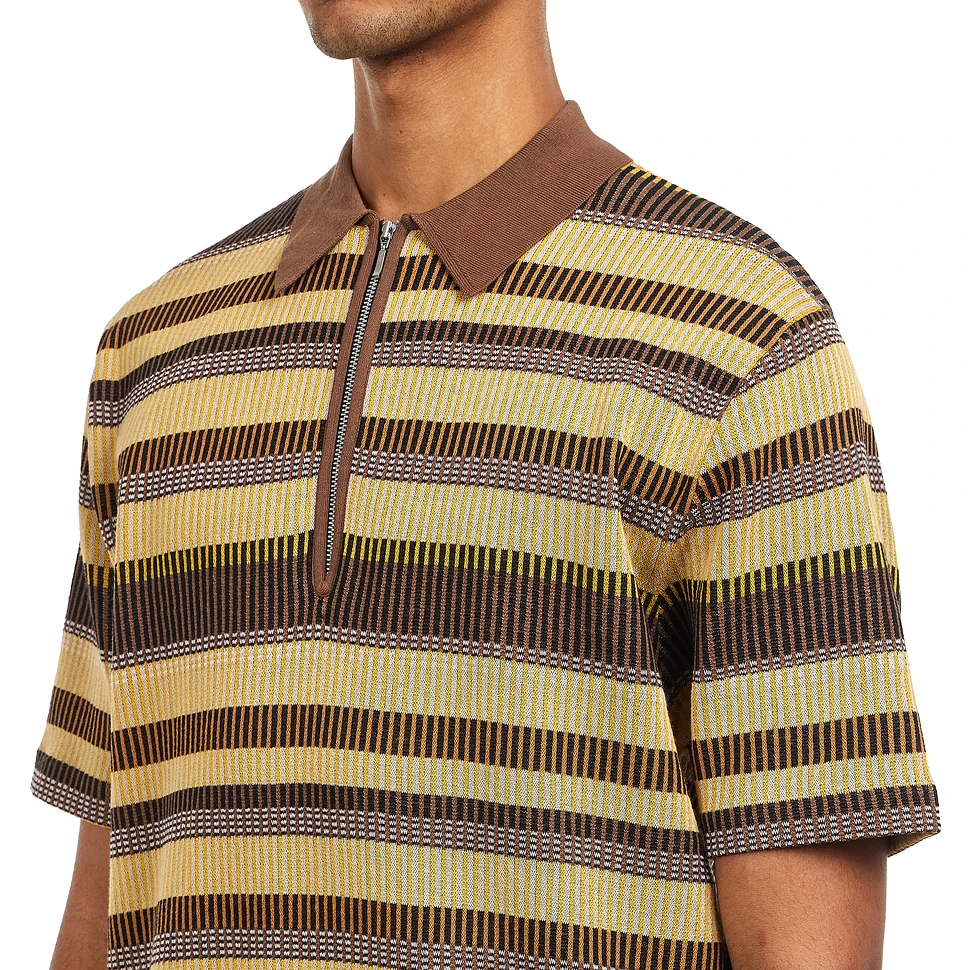 Beams Plus - Half Zip Knit Polo