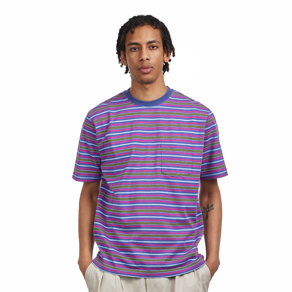 Beams Plus - Pocket Tee Multi Stripe
