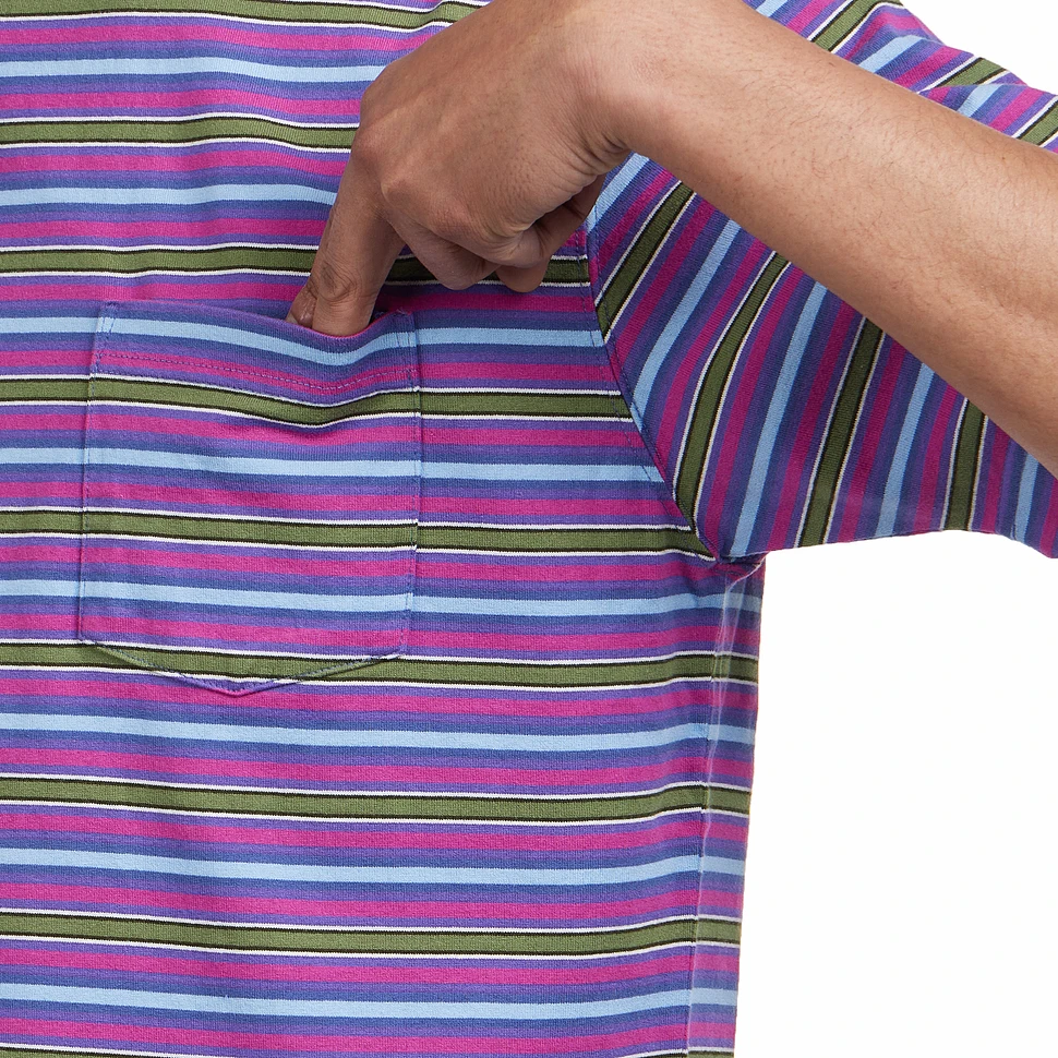 Beams Plus - Pocket Tee Multi Stripe