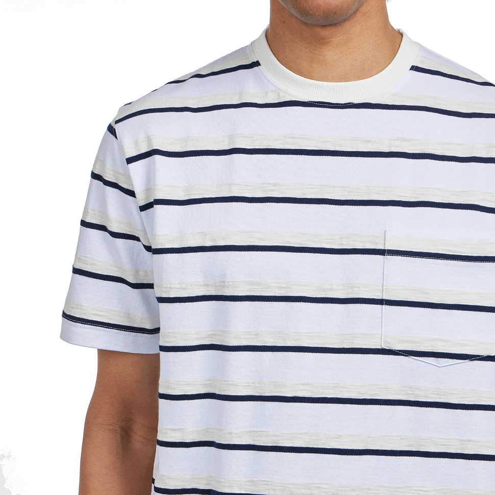 Beams Plus - Pocket Tee Stripe