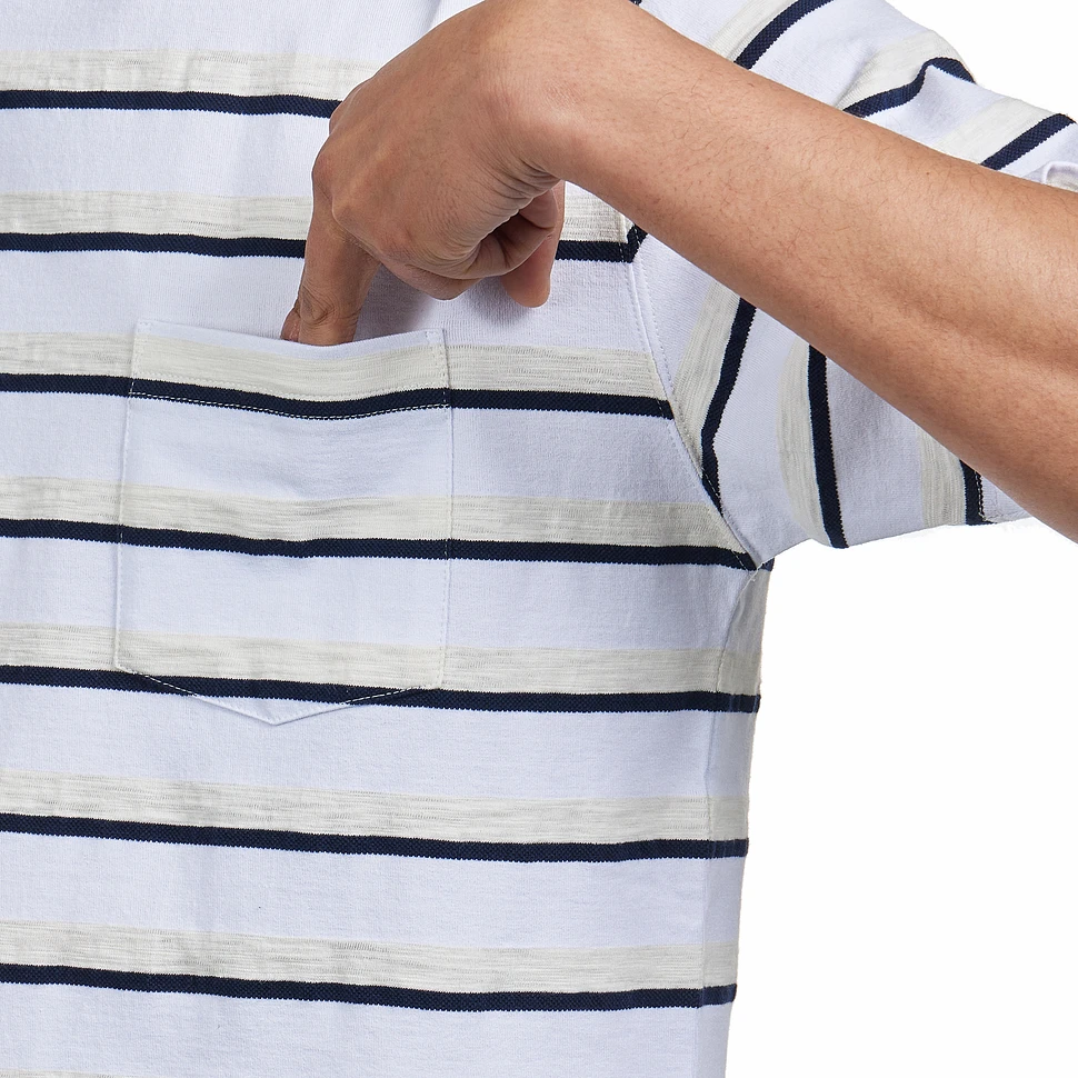 Beams Plus - Pocket Tee Stripe