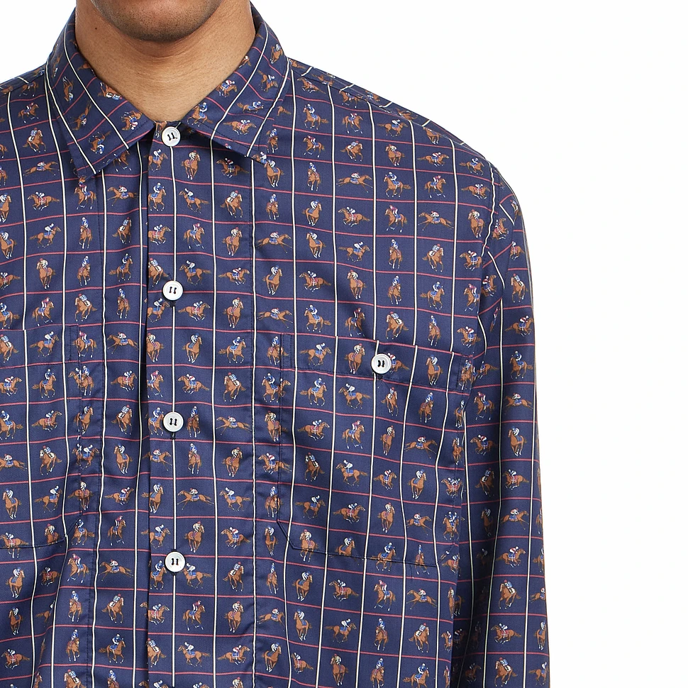 Beams Plus - Mil Open Collar Derby Tattersall