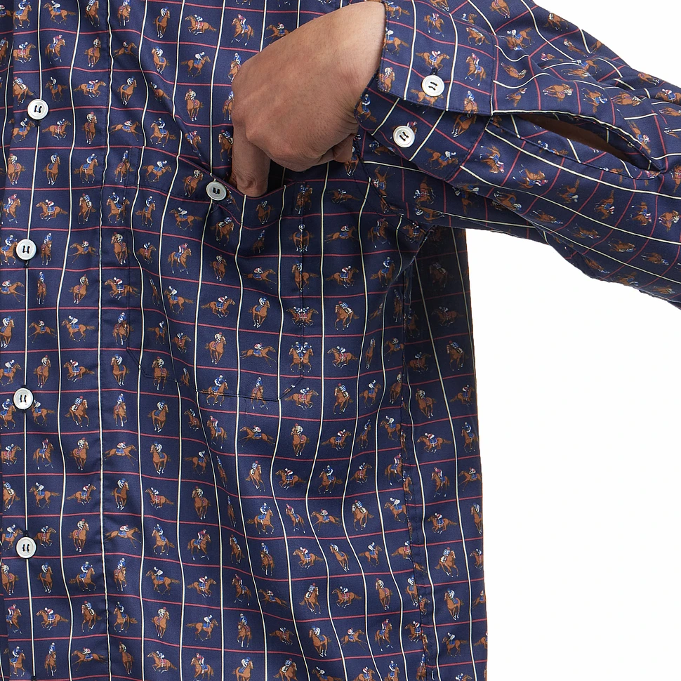 Beams Plus - Mil Open Collar Derby Tattersall