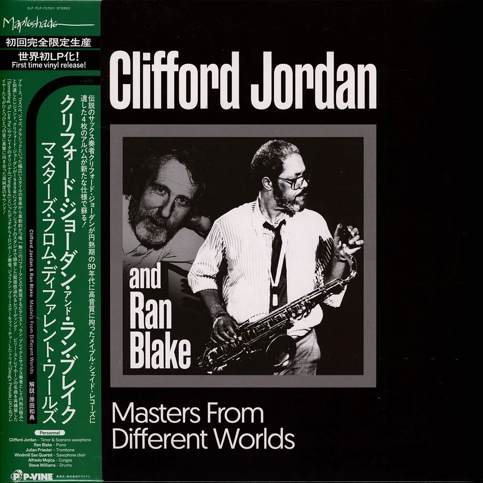 Clifford Jordan & Ran Blake - Masters From Different Worlds