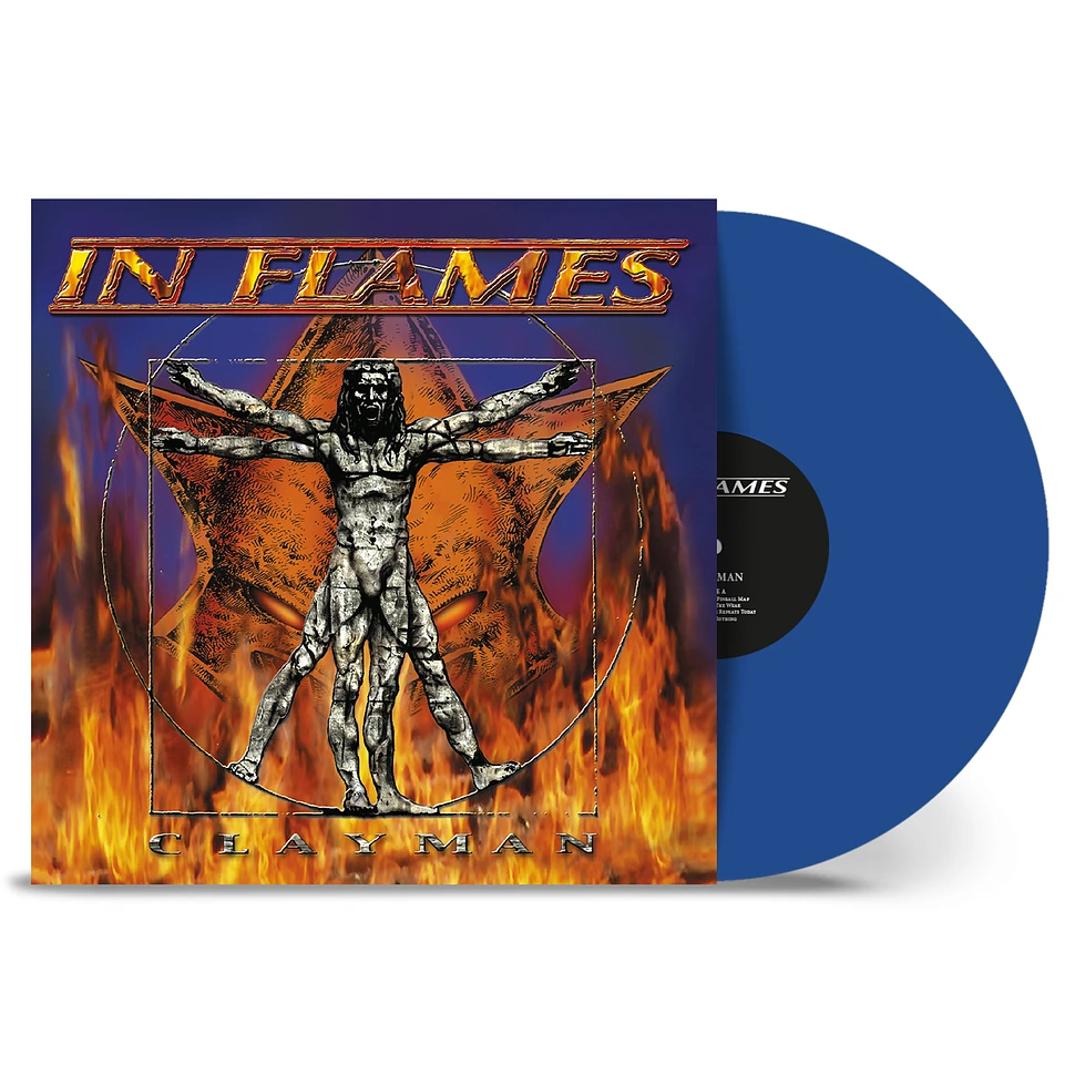 In Flames - Clayman Solid Blue Vinyl Edition