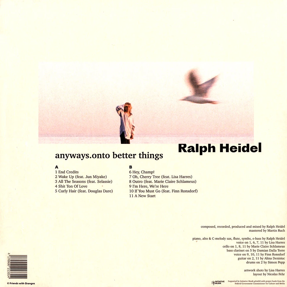 Ralph Heidel - anyways.onto better things - Vinyl LP - 2025 - DE