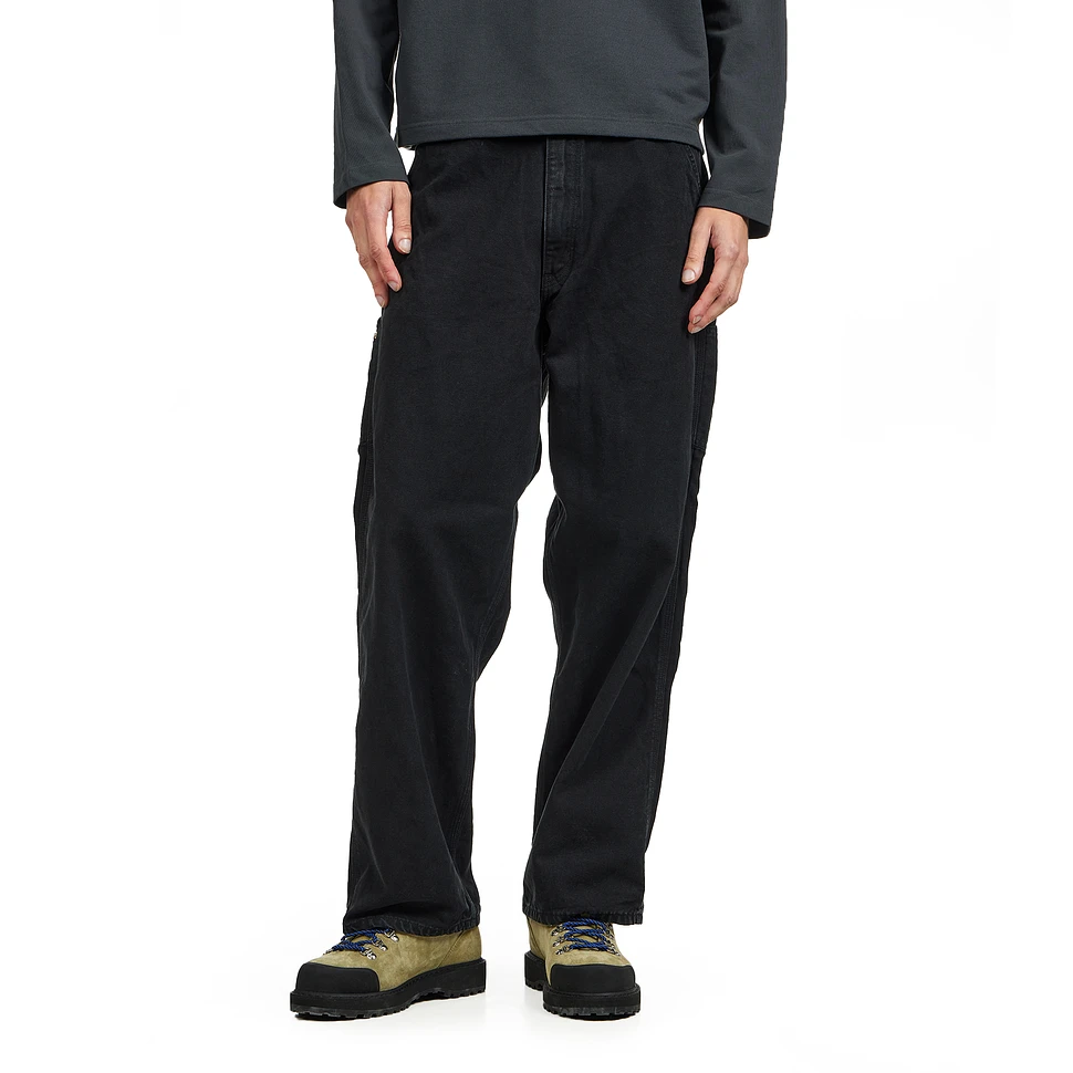 orSlow - Dad's Fit Oxford Painter Pants (Black) | HHV