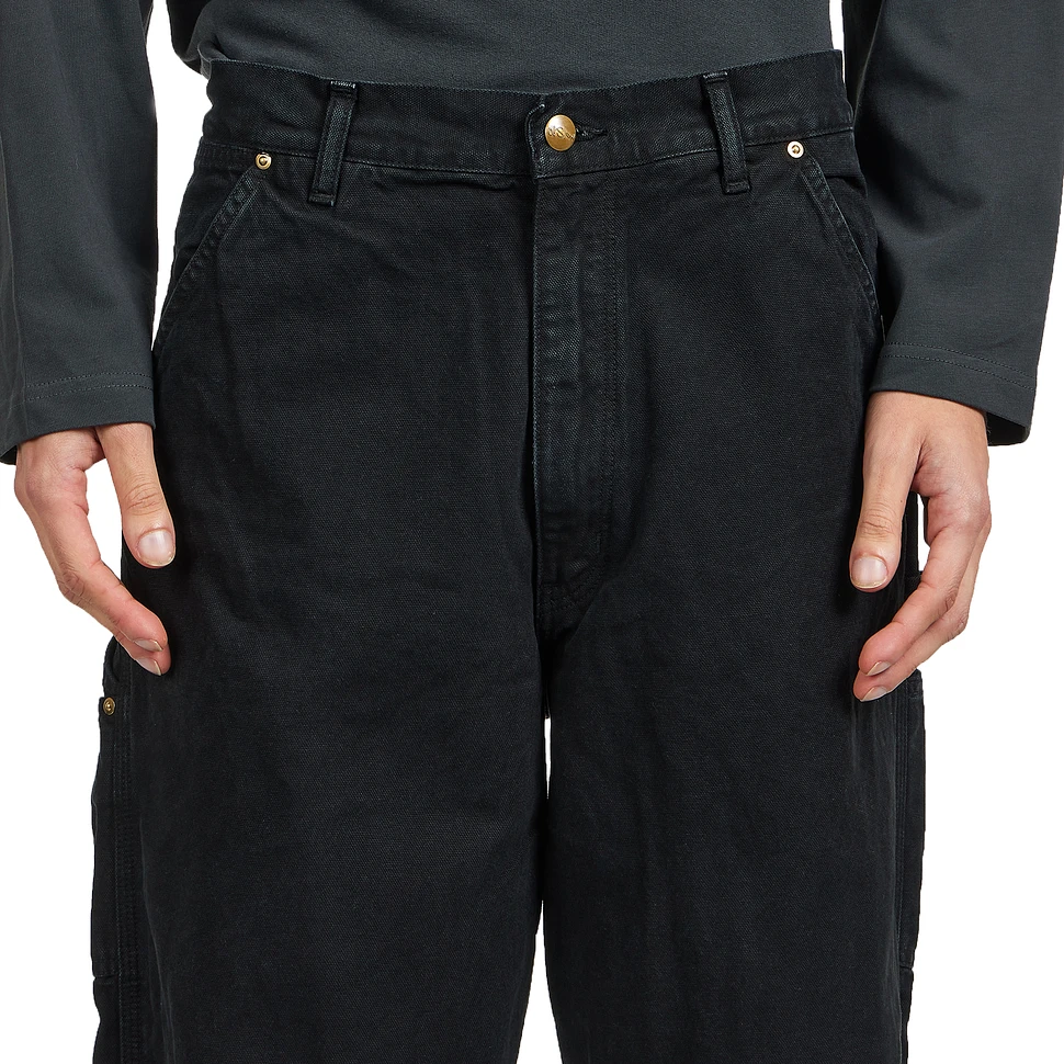 orSlow - Dad's Fit Oxford Painter Pants (Black) | HHV