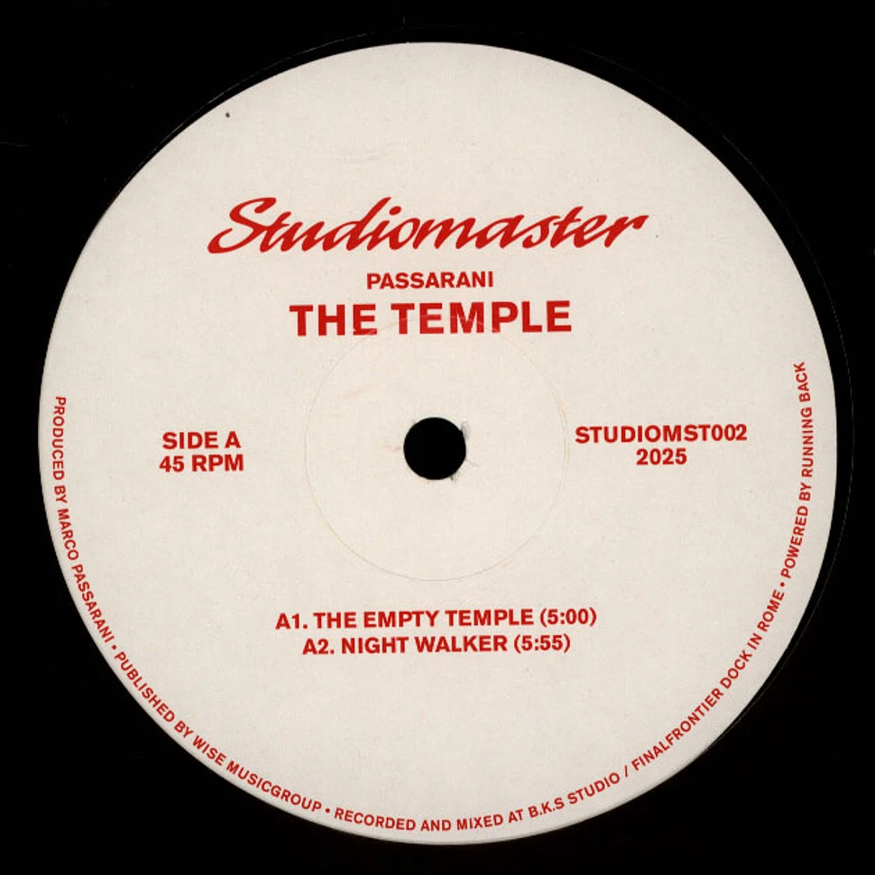 Marco Passarani - The Temple