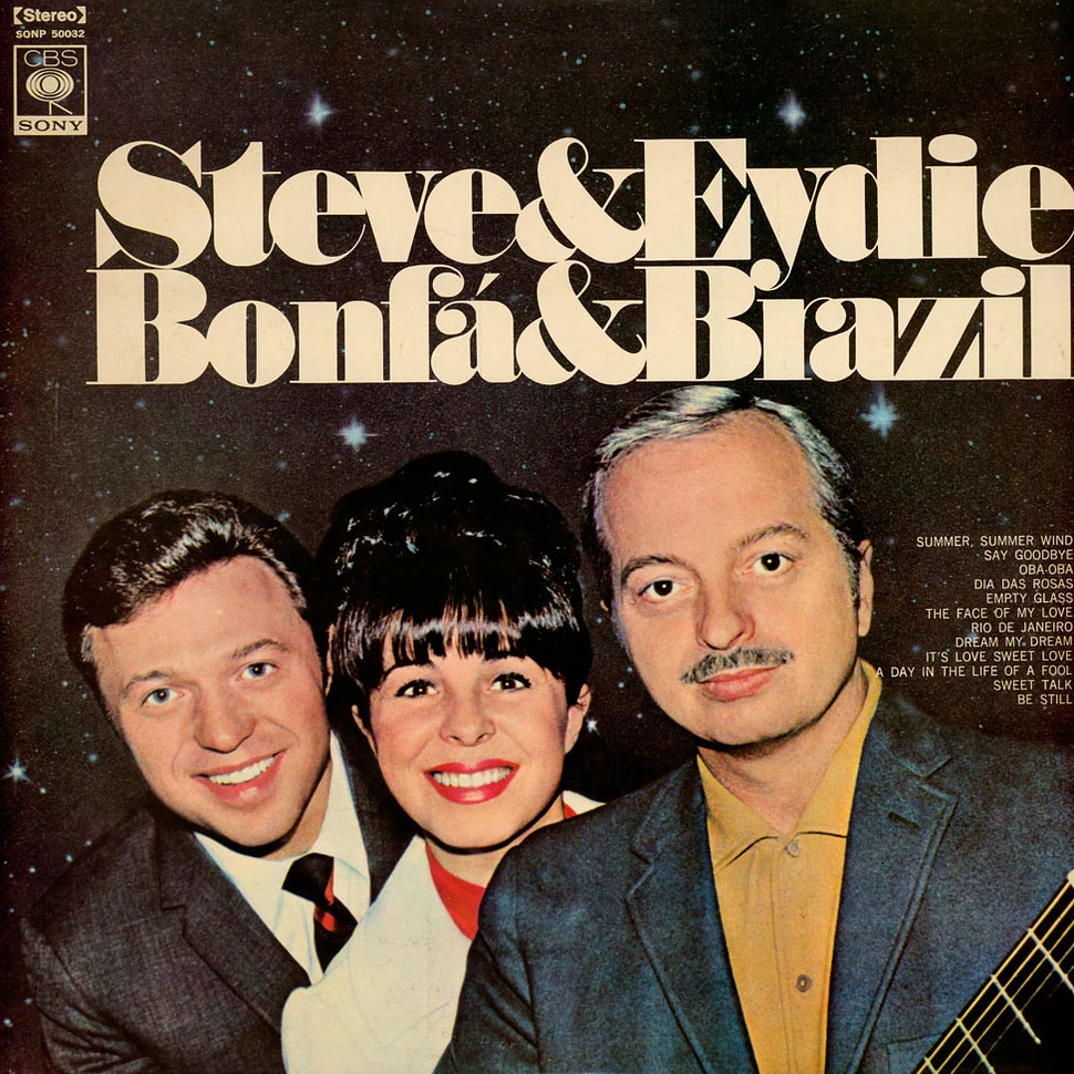 洋楽 Steve eydie bonfa brasil LP vinyl shrink Steve & Eydie - Steve & Eydie, Bonfa & Brazil - Vinyl LP - 1968