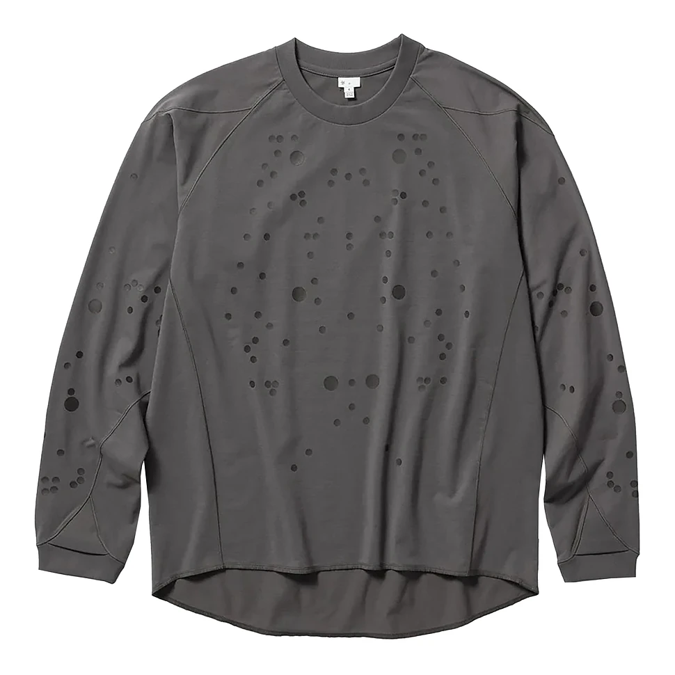 FW25最新 Goldwin0 Graphic L/S T-Shirt DH Goldwin 0 - Graphic L/S T-Shirt (Deep Charcoal) | HHV