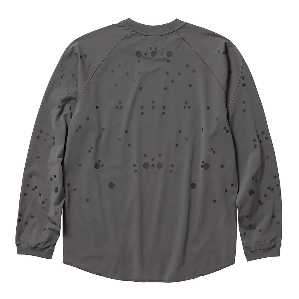 FW25最新 Goldwin0 Graphic L/S T-Shirt DH Goldwin 0 - Graphic L/S T-Shirt (Deep Charcoal) | HHV