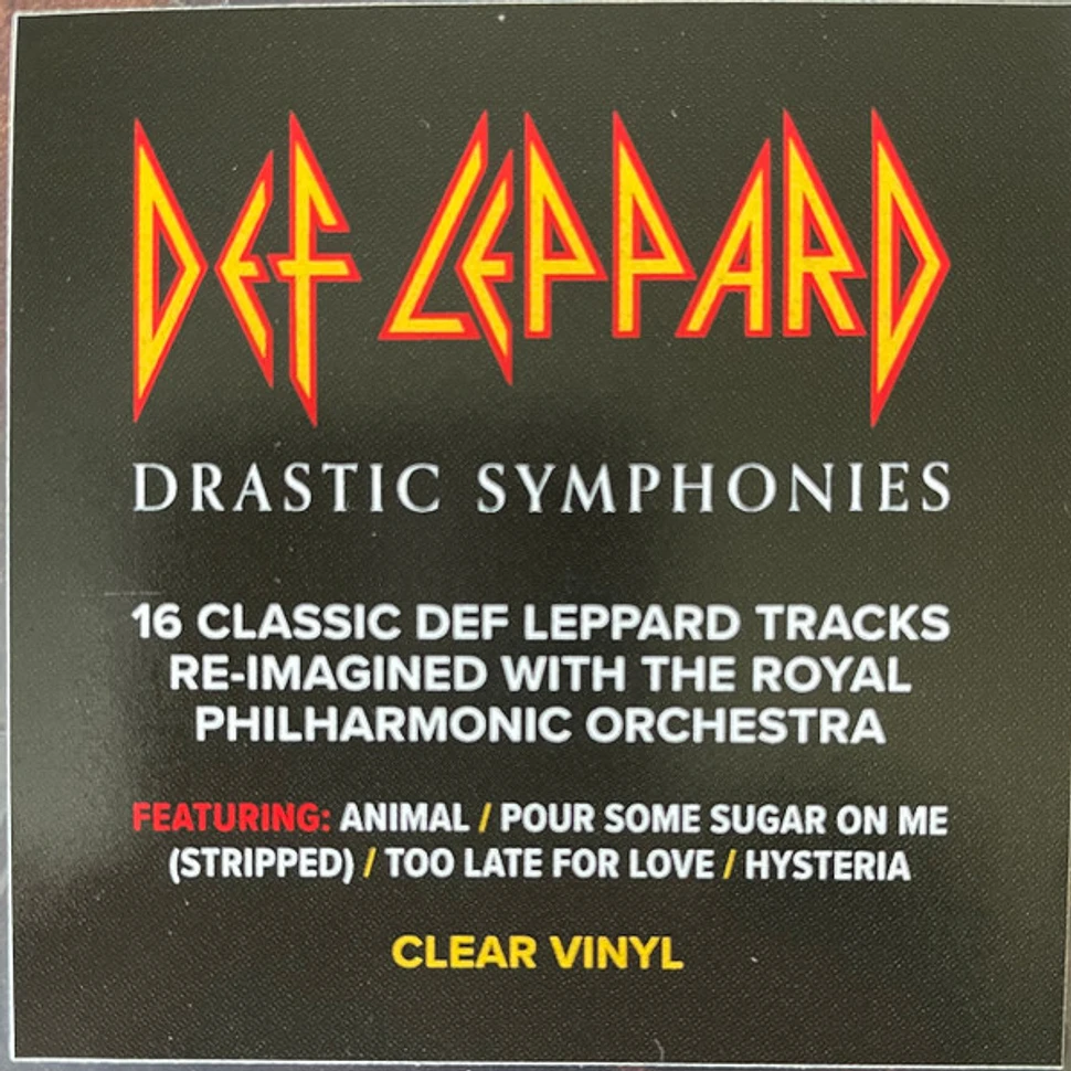 Def Leppard With Royal Philharmonic Orchestra - Drastic Symphonies