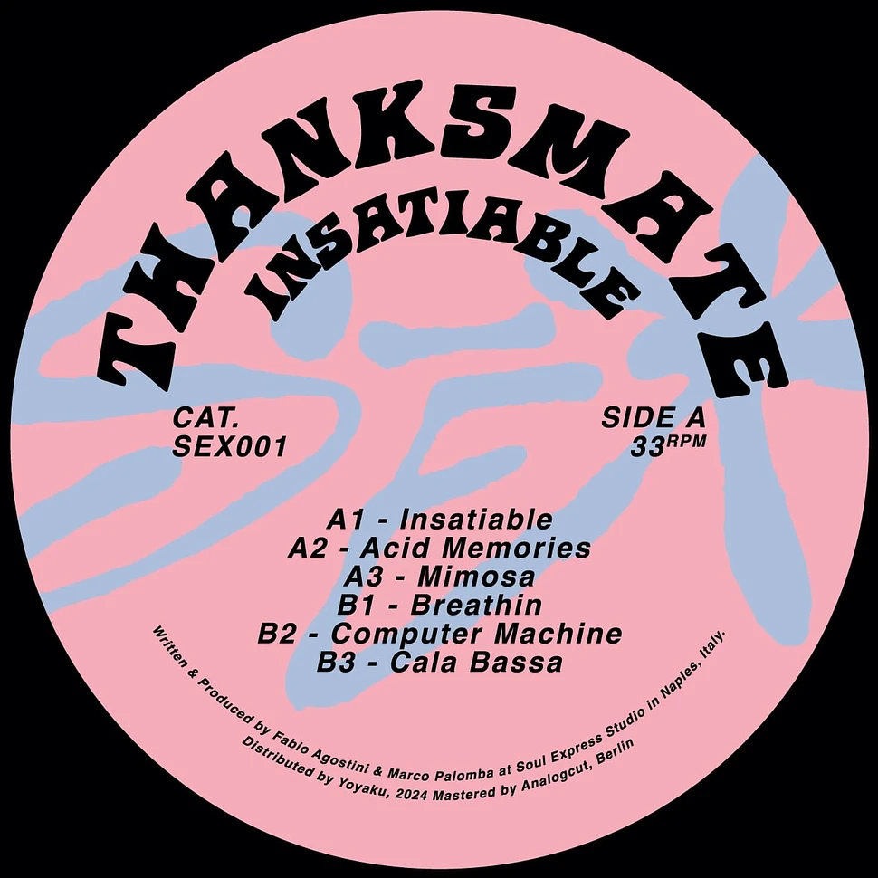 Thanksmate - Insatiable