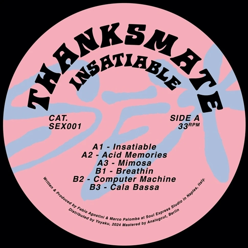 Thanksmate - Insatiable