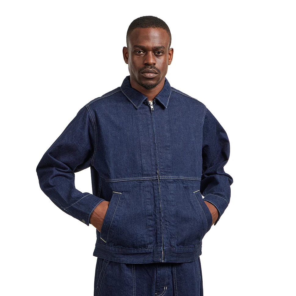 Gramicci Japanese Slub Denim Jacket in Indigo