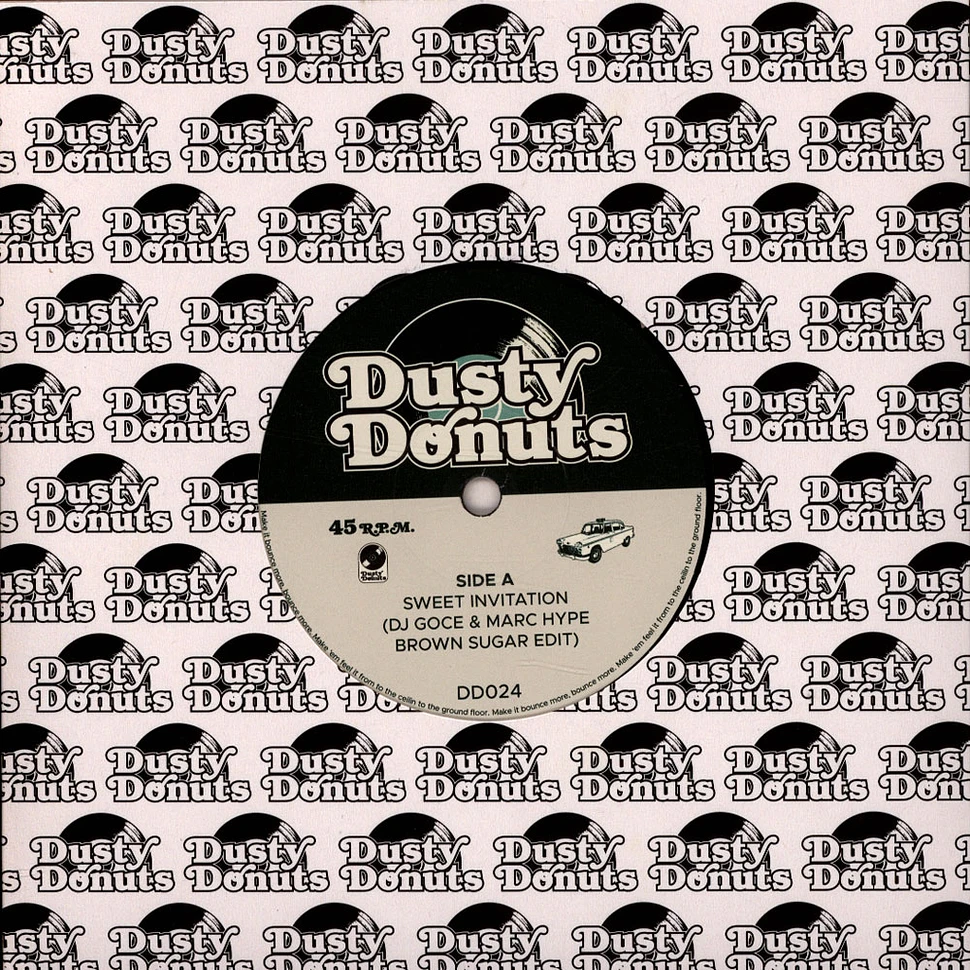 DJ Goce & Marc Hype / DJ Chvare & The Dust Donuts Family - Sweet Invitation / Cosmic Conversations Black Vinyl Edition