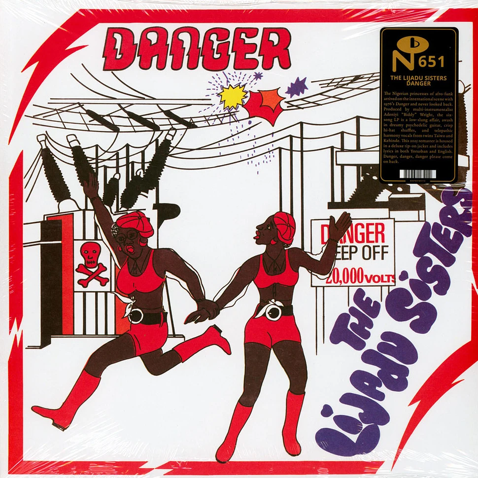 The Lijadu Sisters - Danger Black Vinyl Edition