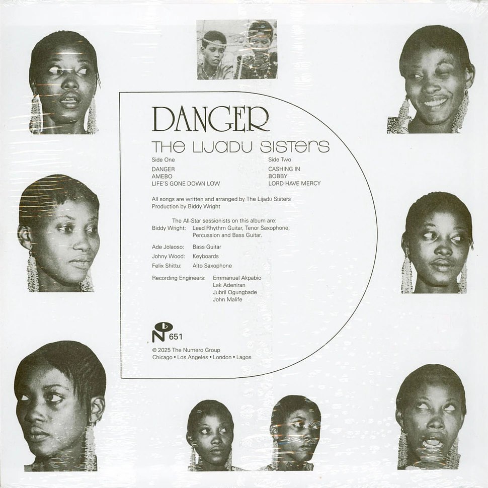 The Lijadu Sisters - Danger Black Vinyl Edition