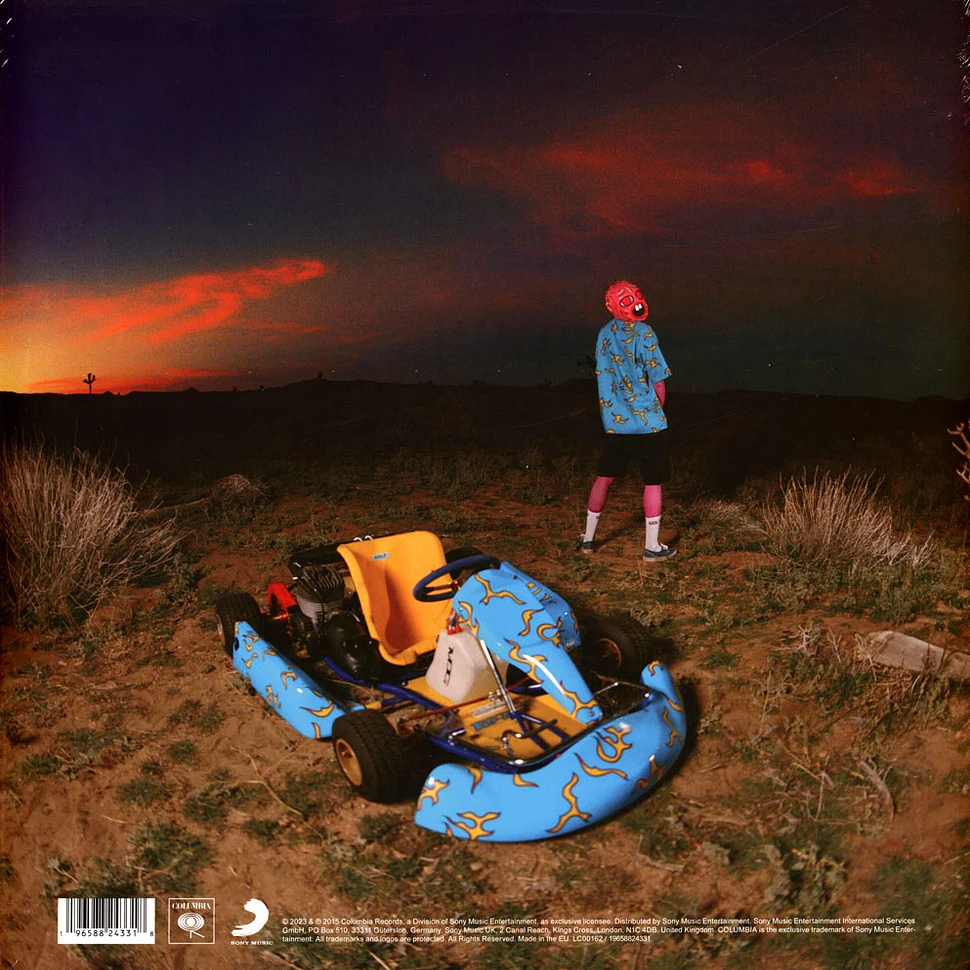 Tyler The Creator - Cherry Bomb Pants Cover Blue Vinyl Edition