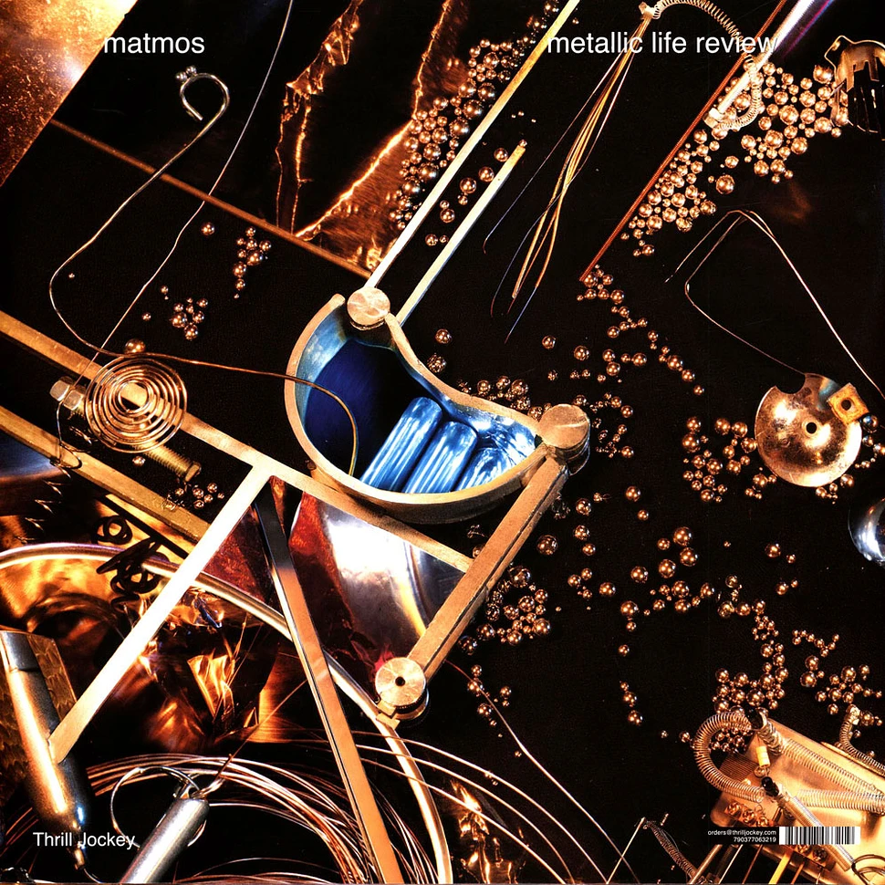 Matmos - Metallic Life Review Translucent Blue Vinyl Edition - Vinyl LP ...