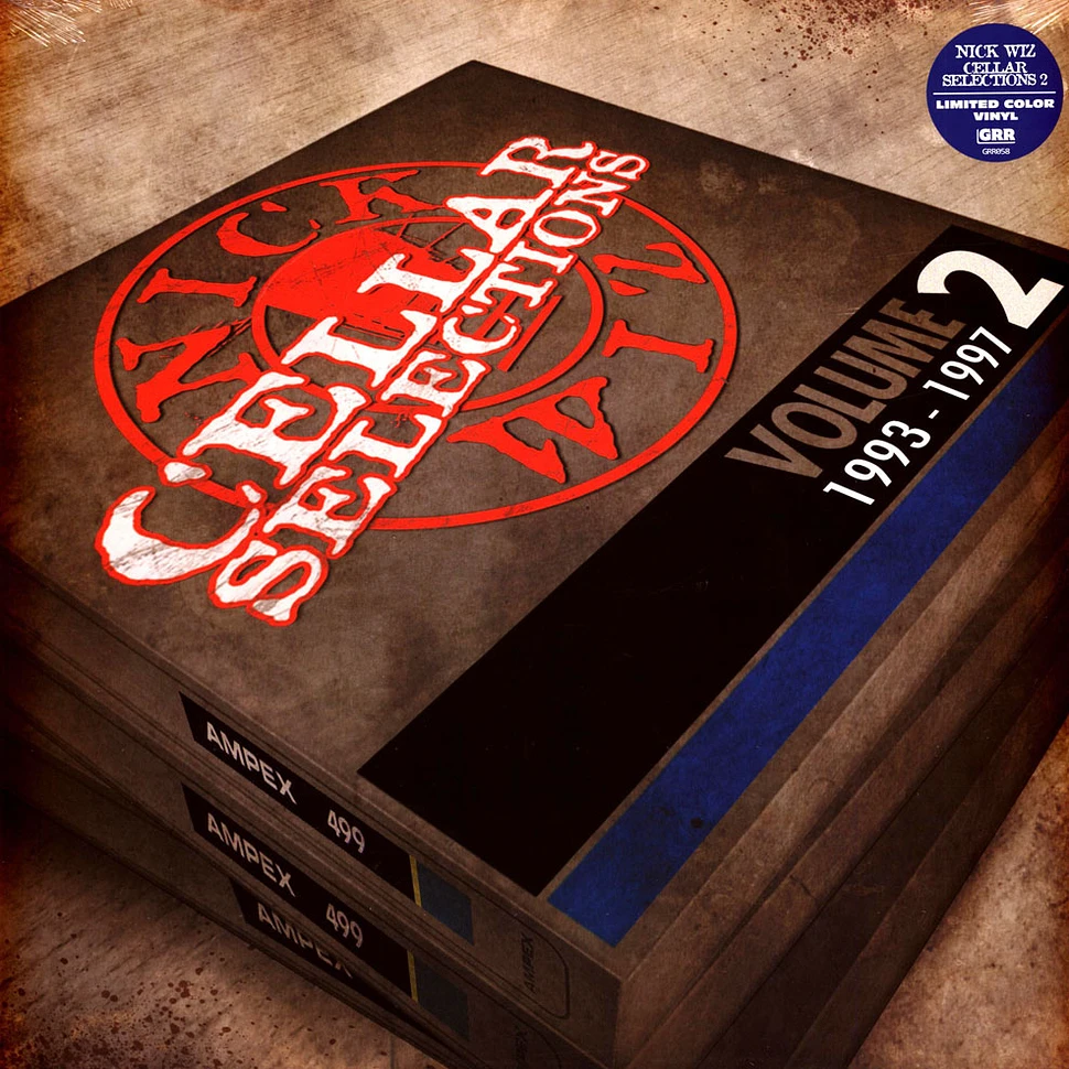 Nick Wiz - Cellar Selections Volume 2 (1993-1997) Blue Vinyl Edition