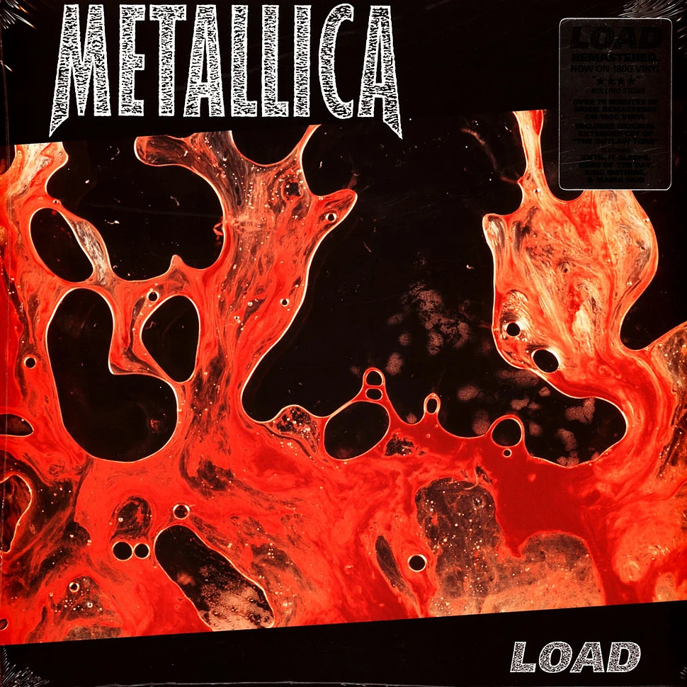 Metallica - Load Remastered 2025 Black Vinyl Edition