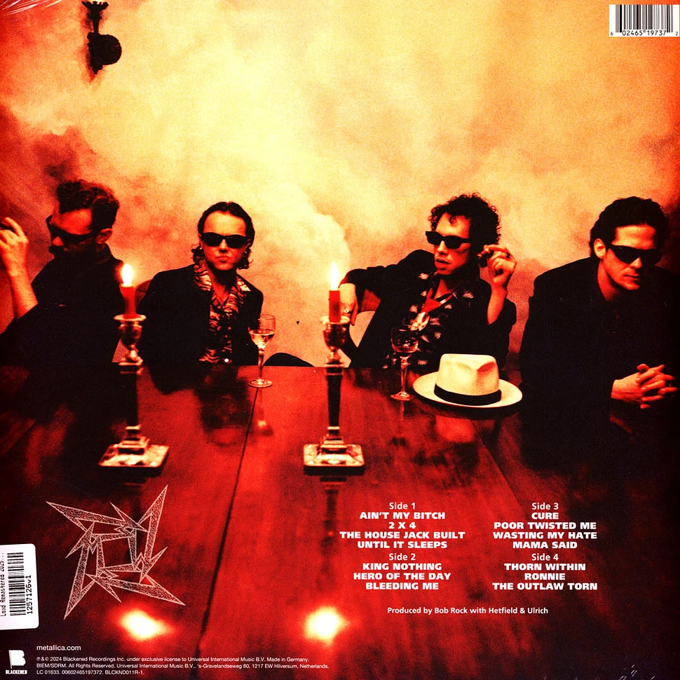 Metallica - Load Remastered 2025 Black Vinyl Edition