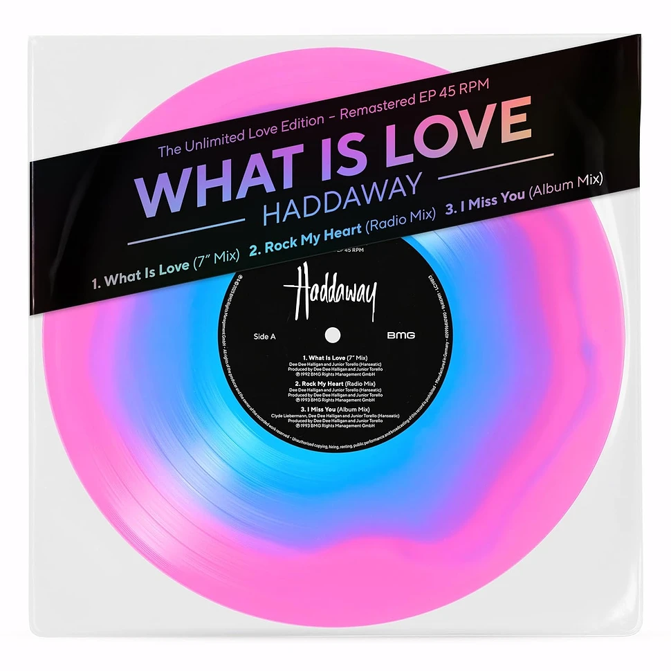 Haddaway - What Is Love EP Colored Vinyl Edition