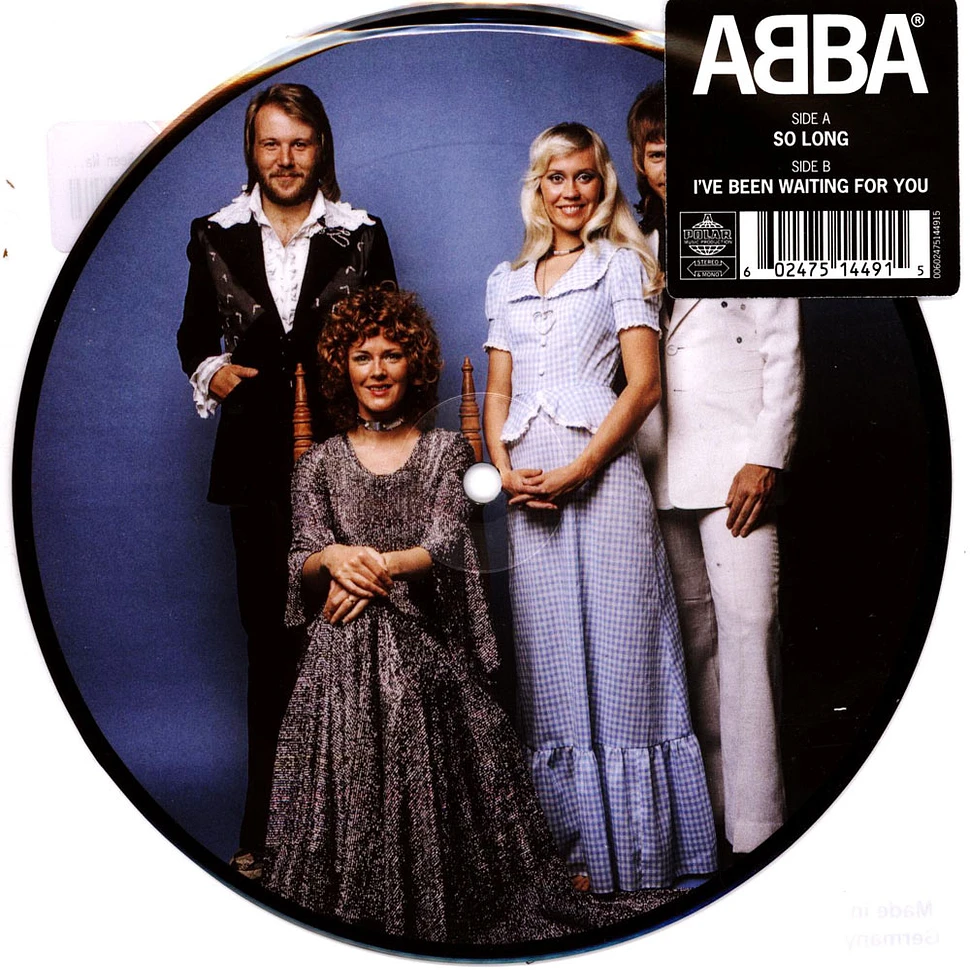ABBA - So Long I've Been Waiting For You Limited Picture Disc Vinyl Edition