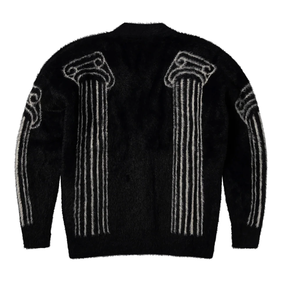 Aries - Oversized Chenille Column Knit Cardigan