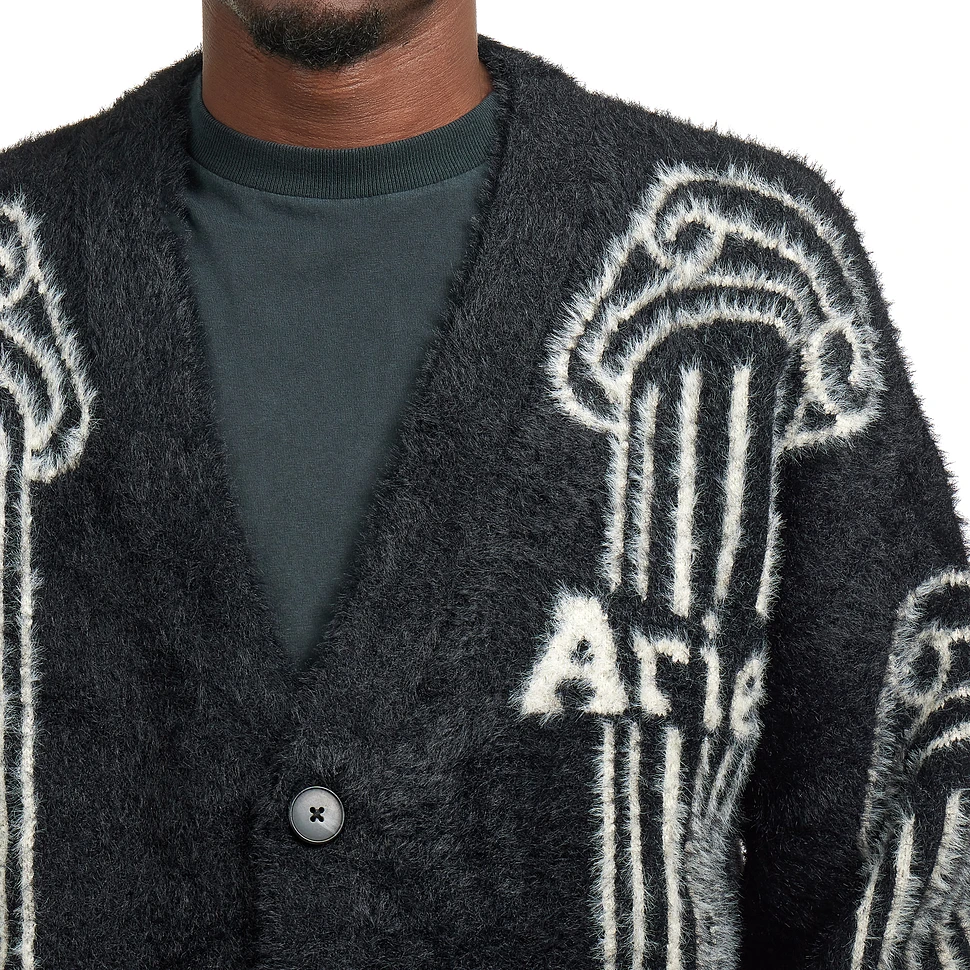 Aries - Oversized Chenille Column Knit Cardigan