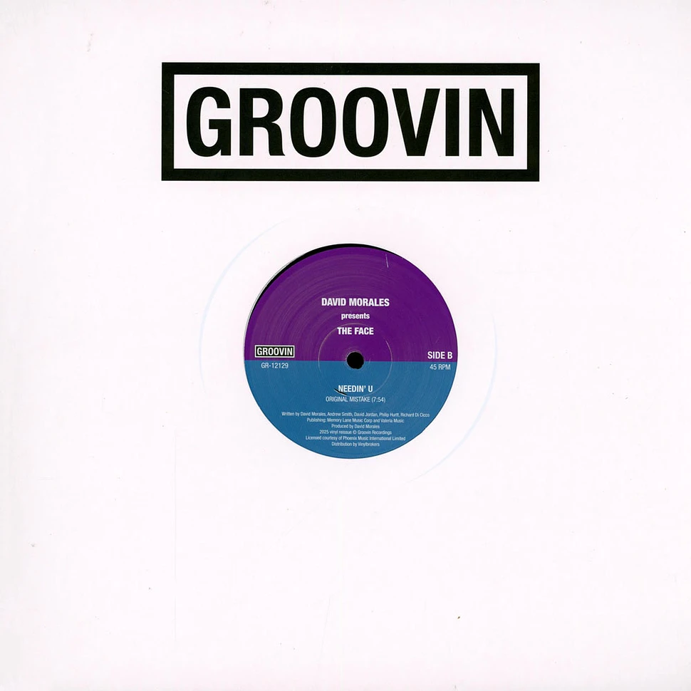 David Morales presents The Face - Needin' U