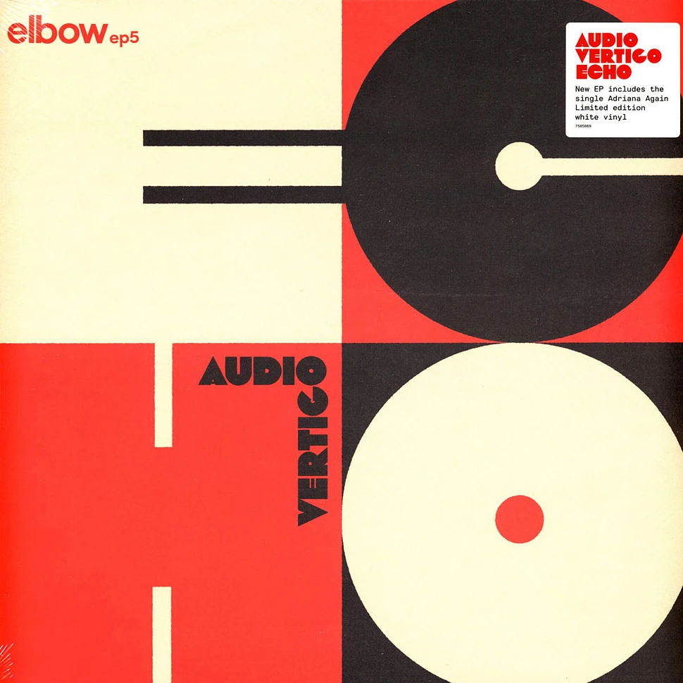 Elbow - Audio Vertigo Echo: Elbow EP Limited White Vinyl Edition