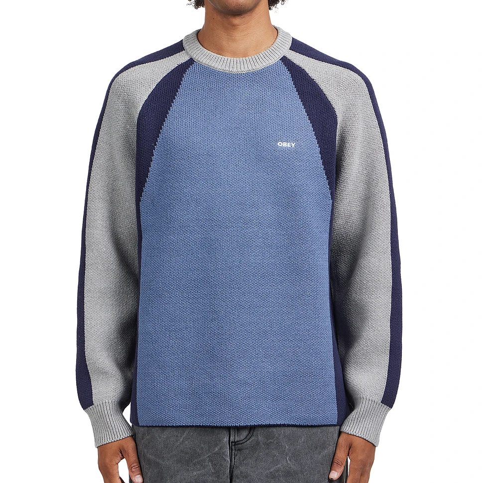 Obey - Raglan Crew Neck Sweater